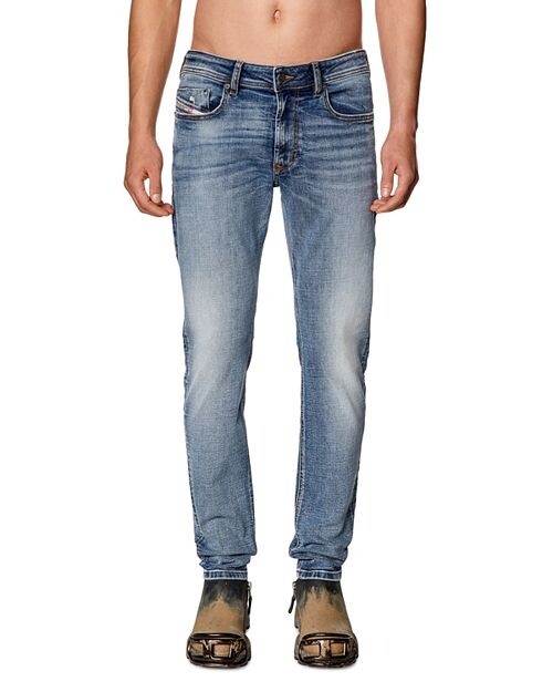 

Джинсы скинни 1979 Sleenker из денима Diesel, цвет Blue