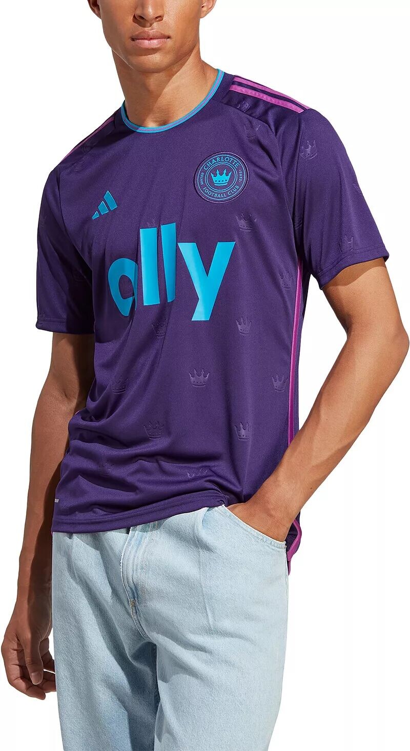 

Джерси Adidas Charlotte FC 2023, вторичная реплика "Crown Jewel"