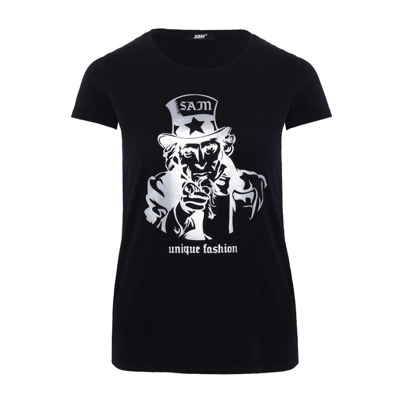 

Футболка с принтом Glam Label UNCLE SAM, цвет schwarz
