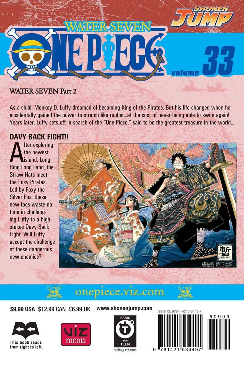 

Манга One Piece Manga Volume 33