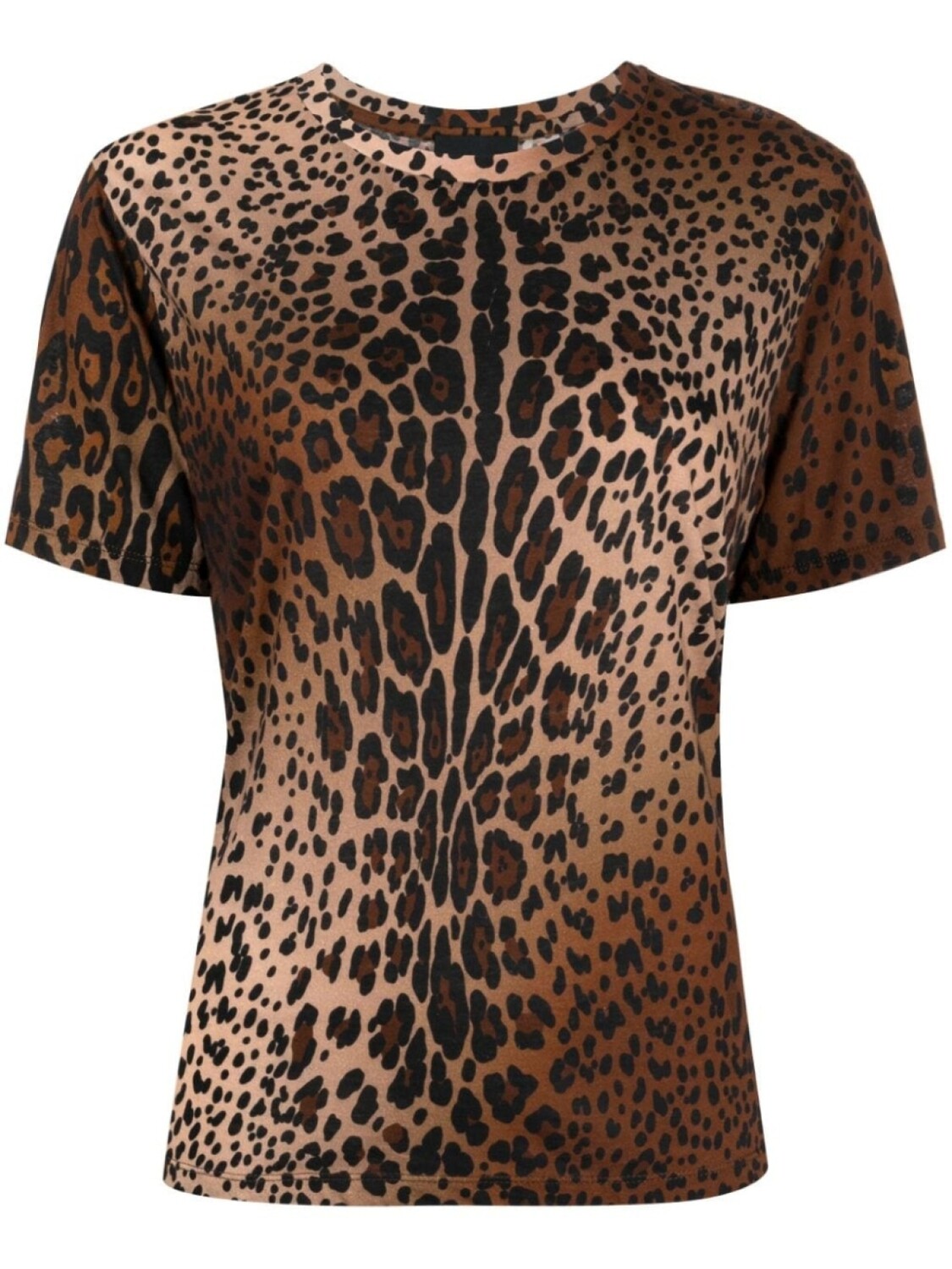 

Cynthia Rowley футболка с леопардовым принтом, коричневый