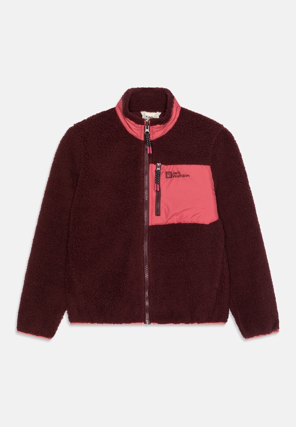 

Флисовая куртка Ice Curl Jack Wolfskin, цвет boysenberry