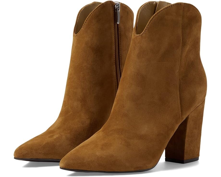 Ботинки Nine West Ghost, цвет Cognac Suede