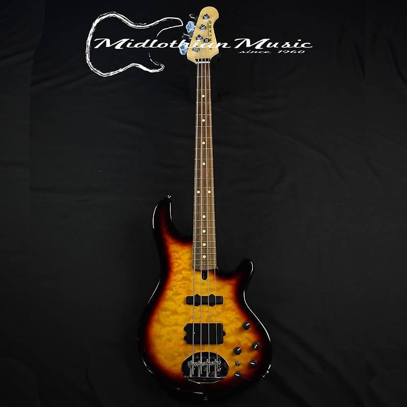 Басс гитара Lakland Skyline 44-02 Deluxe Bass Guitar - 3-Tone Sunburst Finish