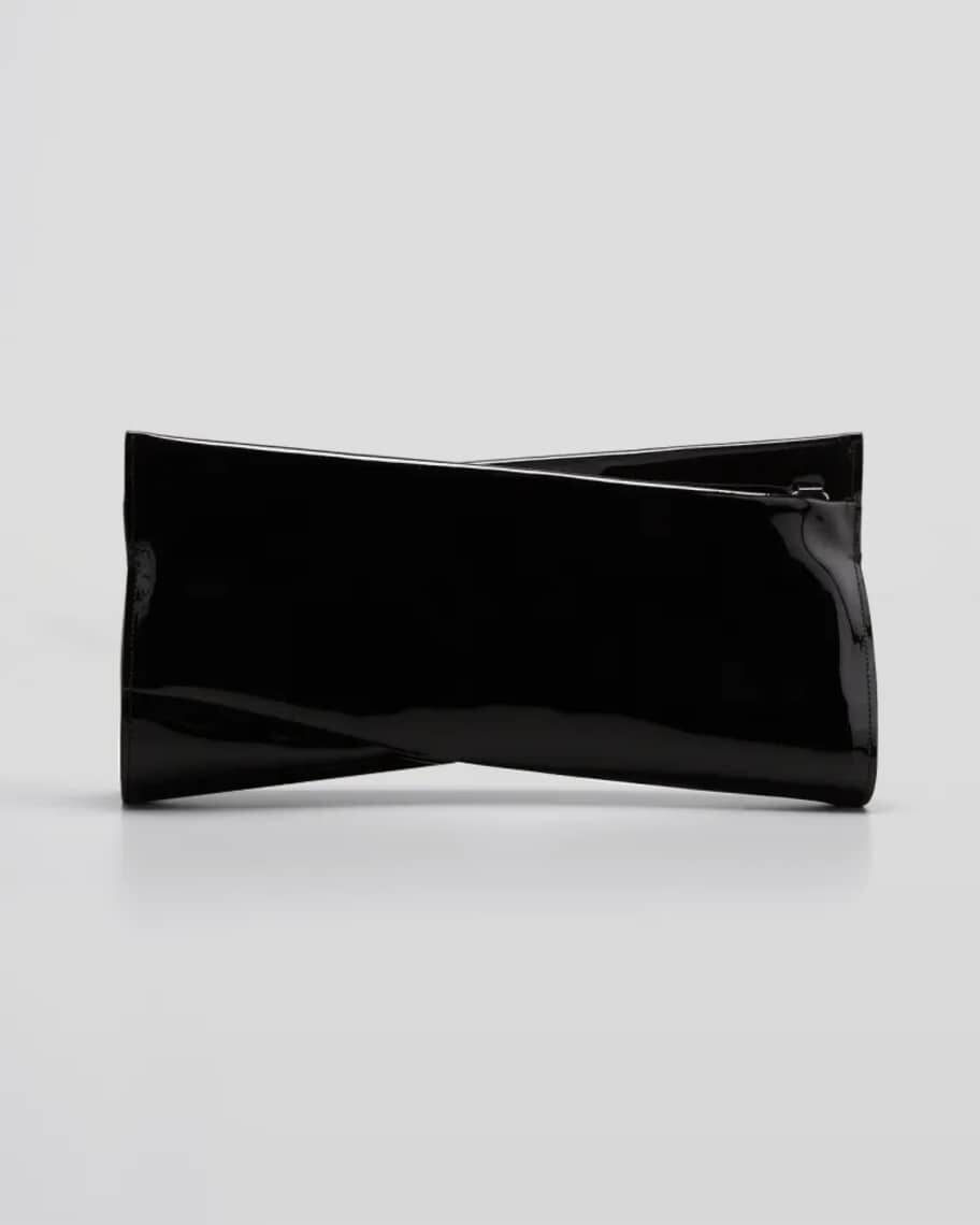

Лакированный клатч на молнии Loubi Twist Christian Louboutin