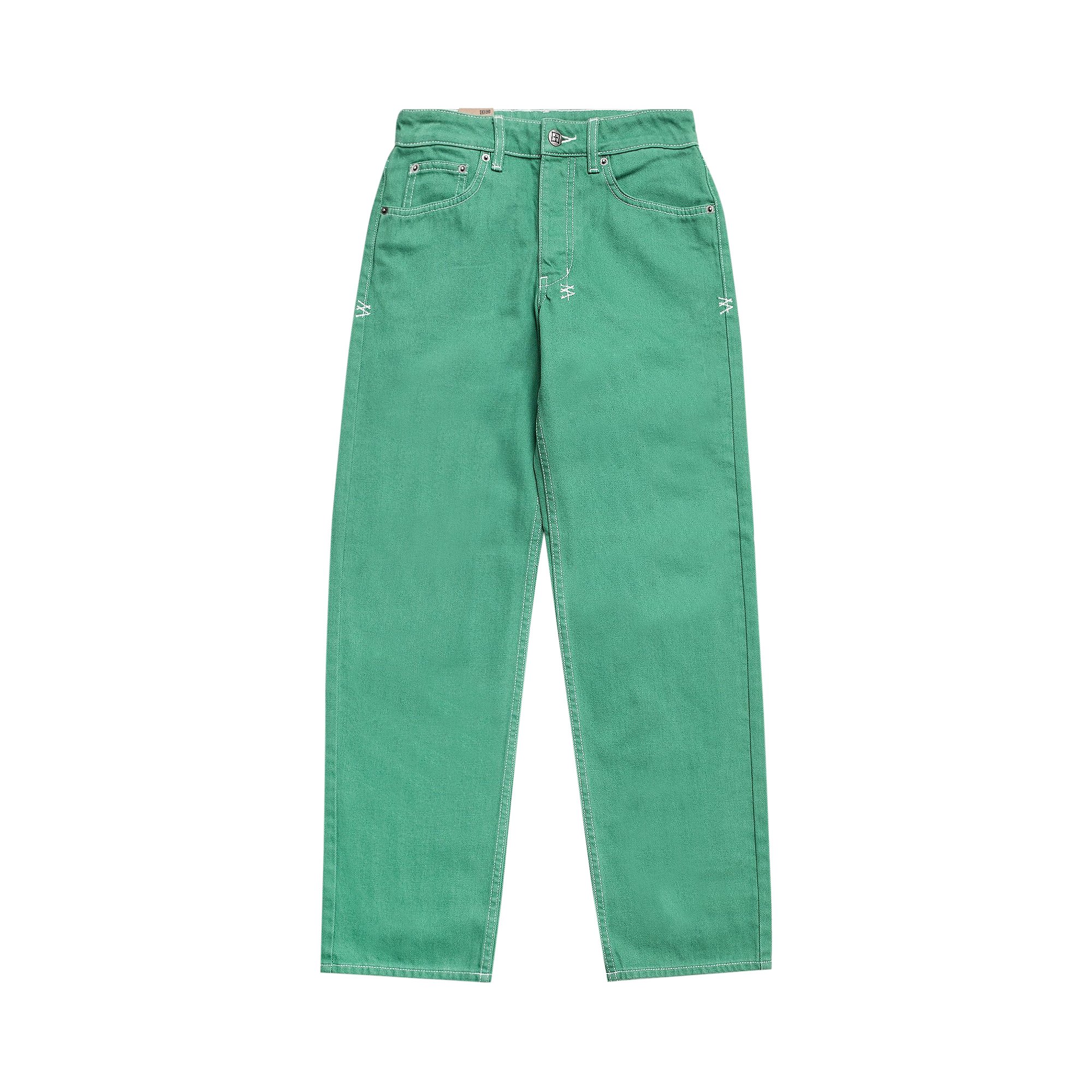 Джинсы Ksubi Brooklyn Jade, Зеленые женские джинсы ksubi brooklyn jean diablo черный 28