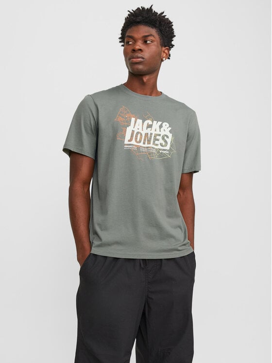 

Футболка стандартного кроя Jack&Jones, зеленый