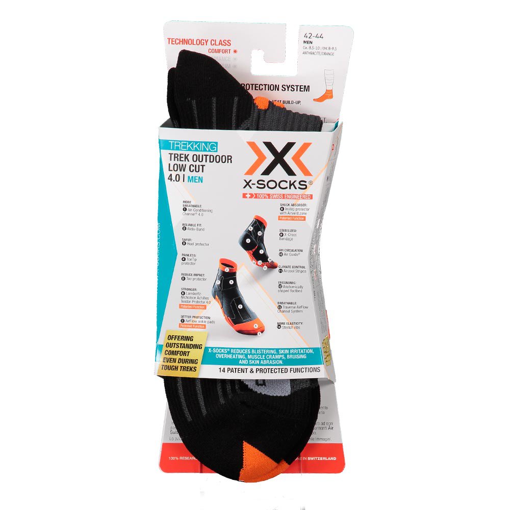 

Носки X-SOCKS Trekking Outdoor Low, серый