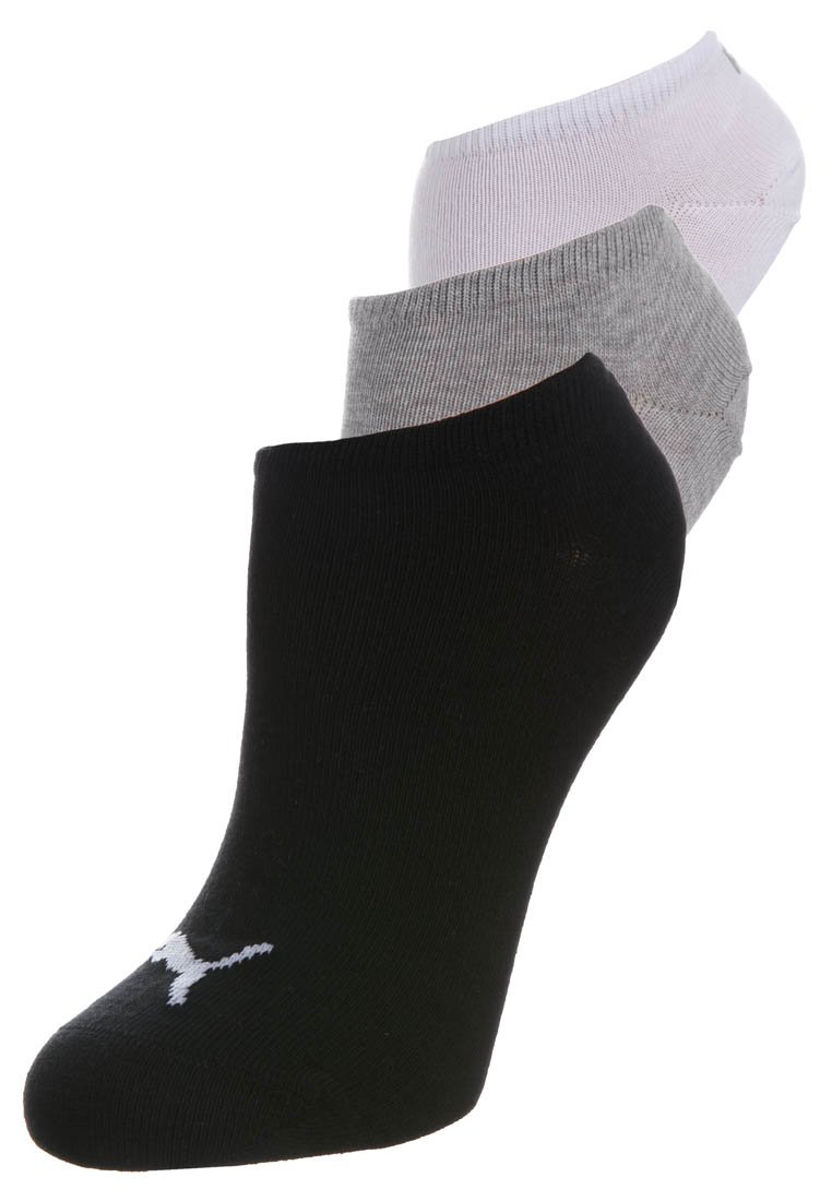 Спортивные носки UNISEX INVISIBLE SNEAKER 3P Puma, цвет weiss / grau / schwarz