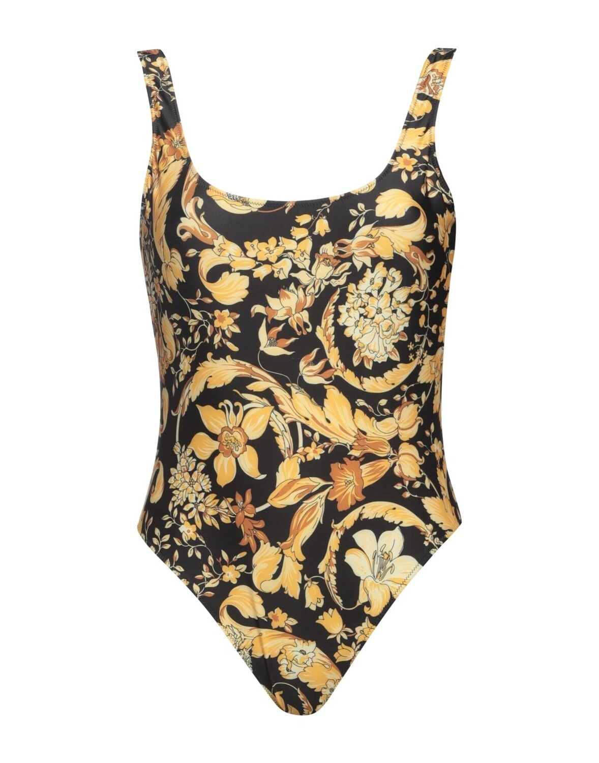 

Цельный купальник Versace, черный
