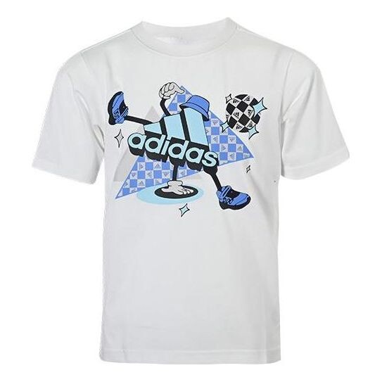 

Футболка (PS) adidas Football Logo T-Shirt 'White', белый