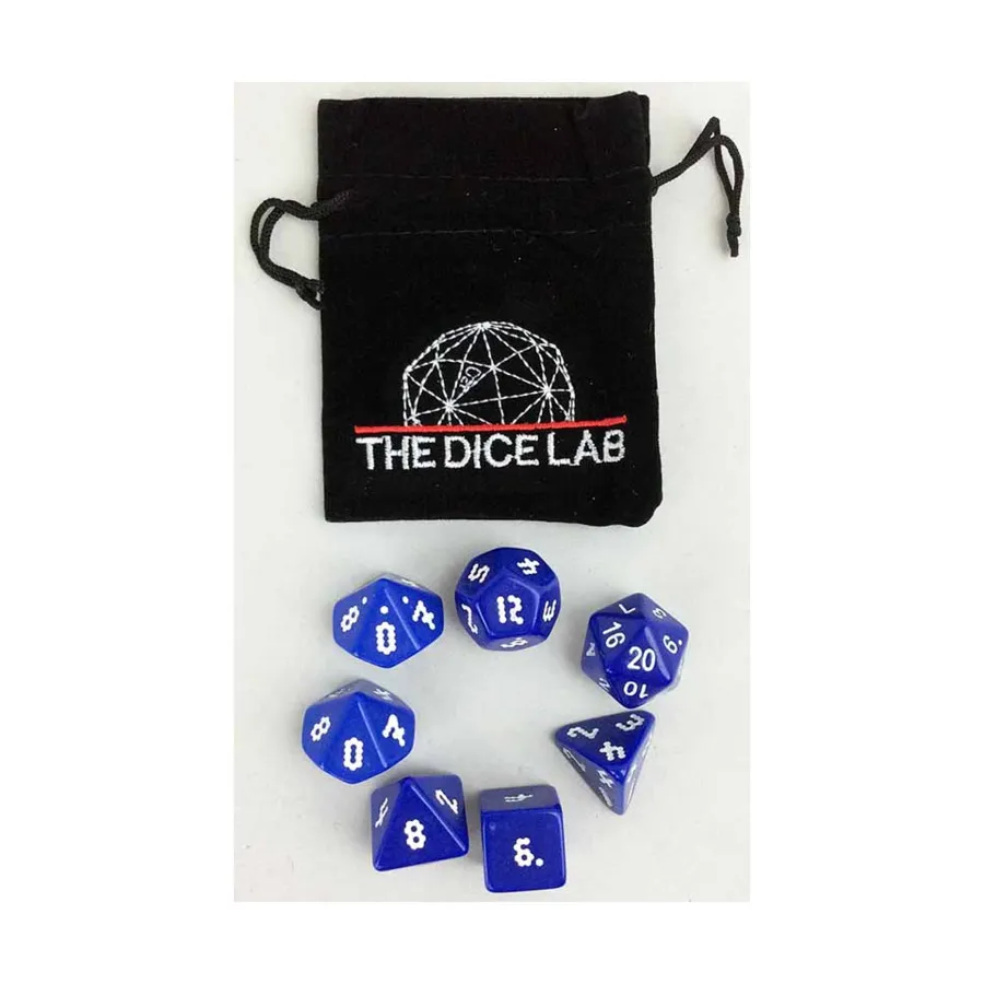 

OptiDice — синий с сумкой (7), Numerically Balanced Dice (The Dice Lab)