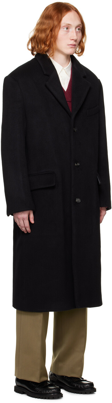

Черное пальто-оверсайз Gant, Черный