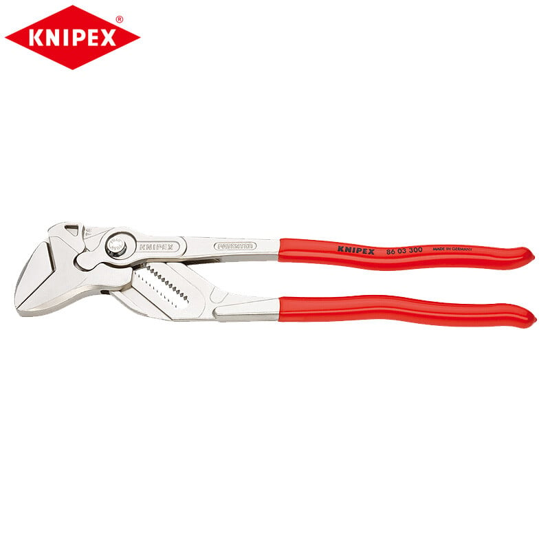 KNIPEX K.86 03 300 Немецкий инструмент, универсальные плоскогубцы, ключ, хромированные плоскогубцы, крепежный инструмент 8603300