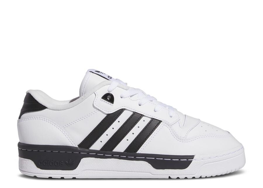 

Кроссовки adidas Rivalry Low, цвет White Black White Sockliner