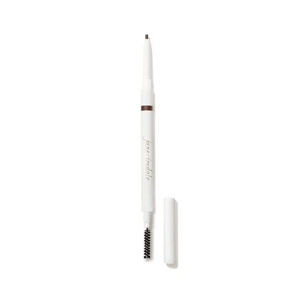 

Jane Iredale PureBrow Precision Pencil Выдвижной сверхтонкий карандаш с катушкой Заполняет пробелы и распушает Водостойкая формула, не размазывающаяся Темно-коричневый