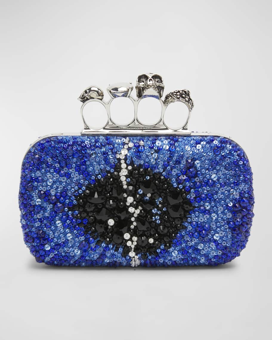 

Клатч Iris Skull с пайетками Alexander McQueen