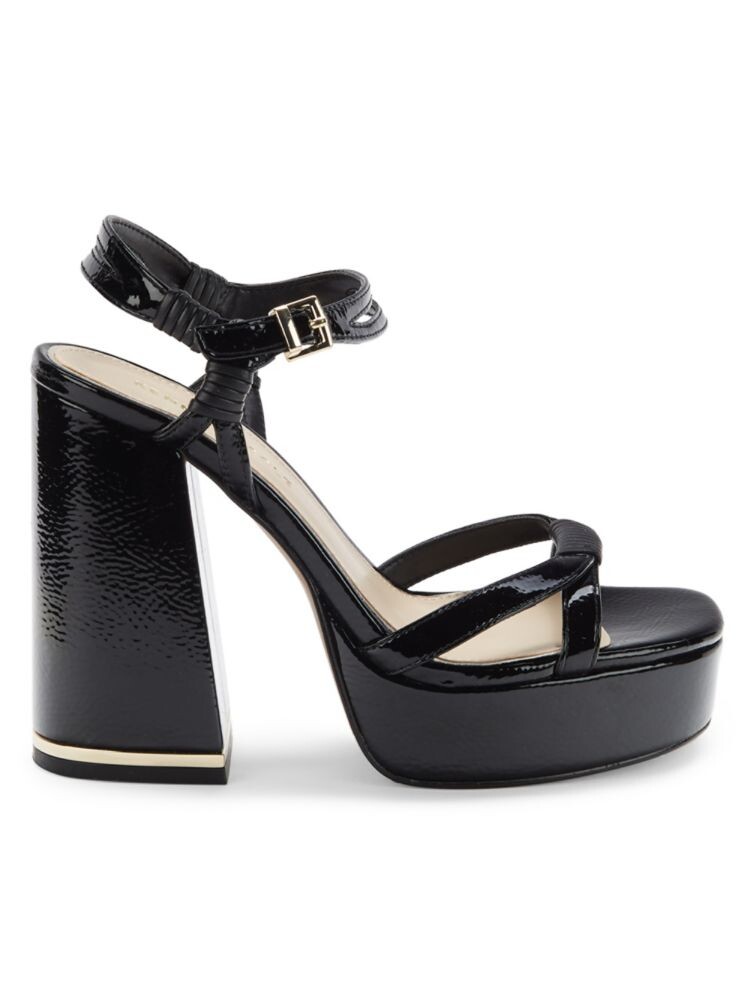 

Сандалии Dahlia на блочном каблуке Kenneth Cole, цвет Black Patent