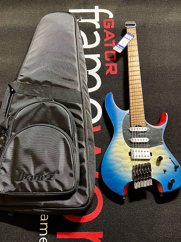 Электрогитара Ibanez QX54QMBSM Electric Guitar - Blue Sphere Burst Flat цена и фото