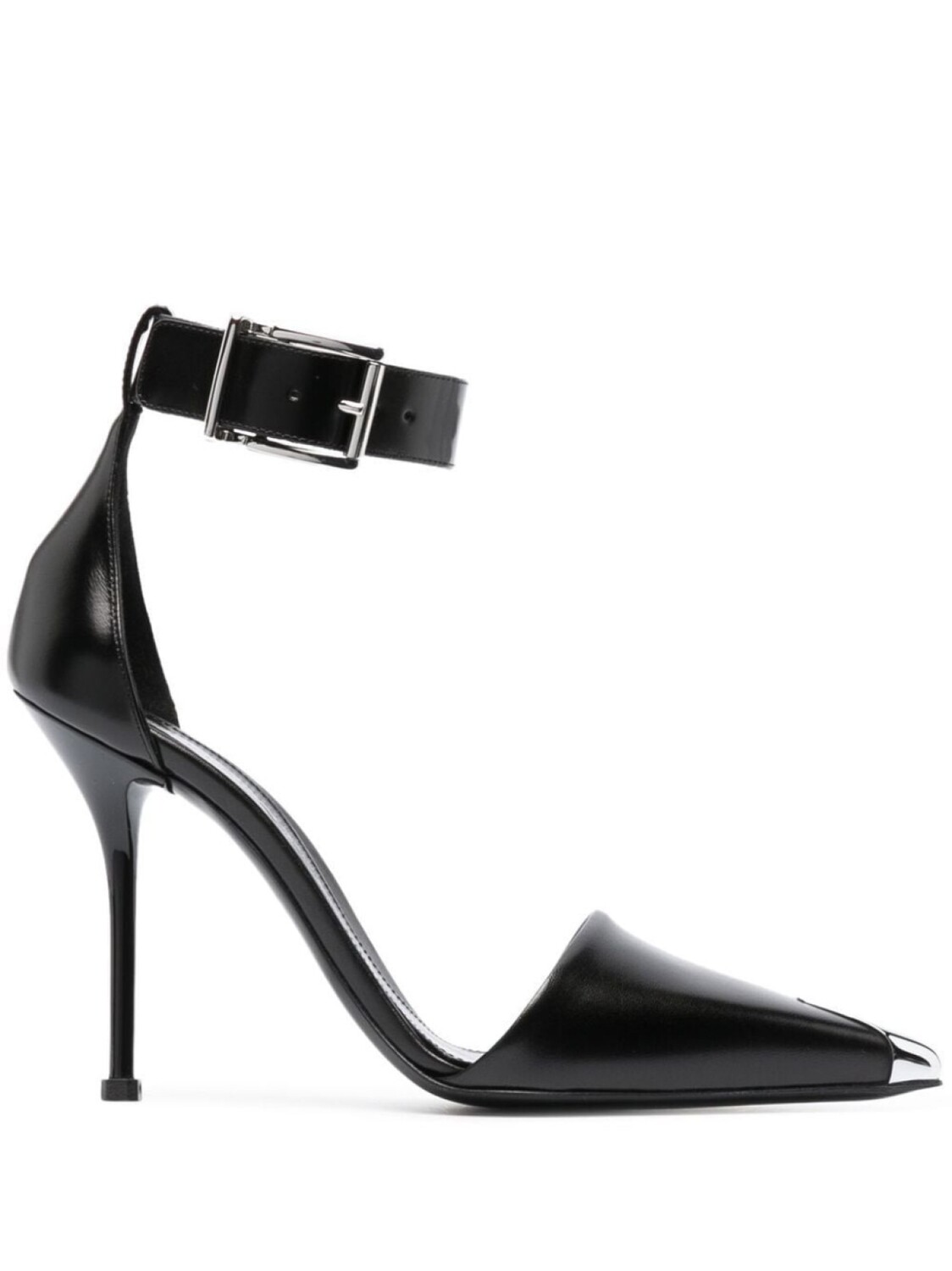 

Alexander McQueen туфли с металлическим декором, черный