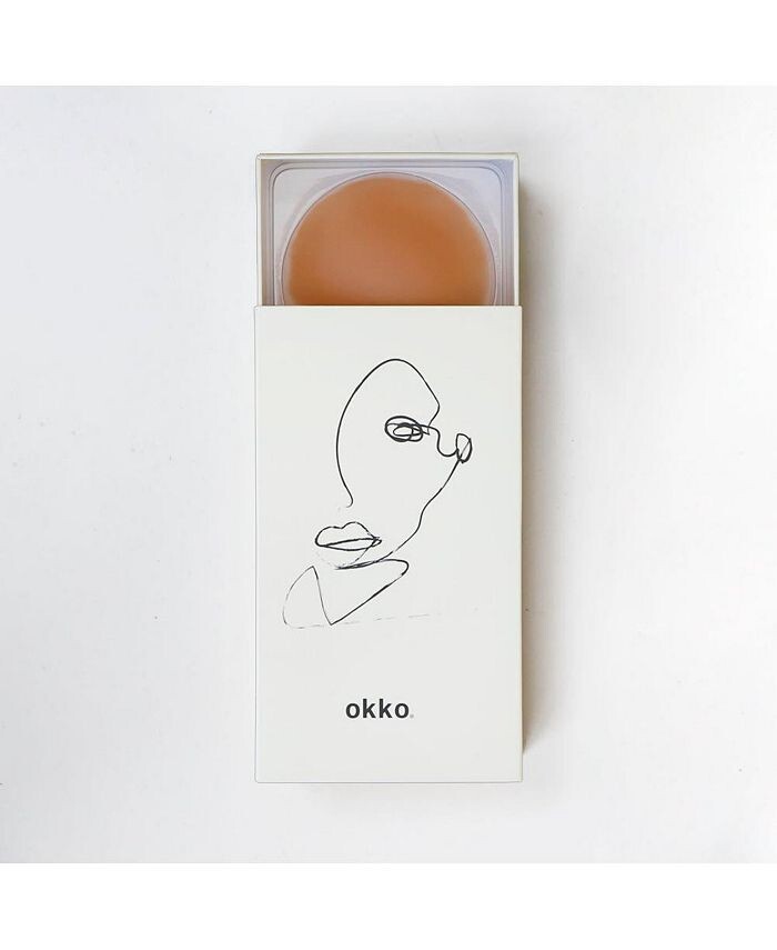 

Многоразовые бесшовные накладки на соски okko, желтый