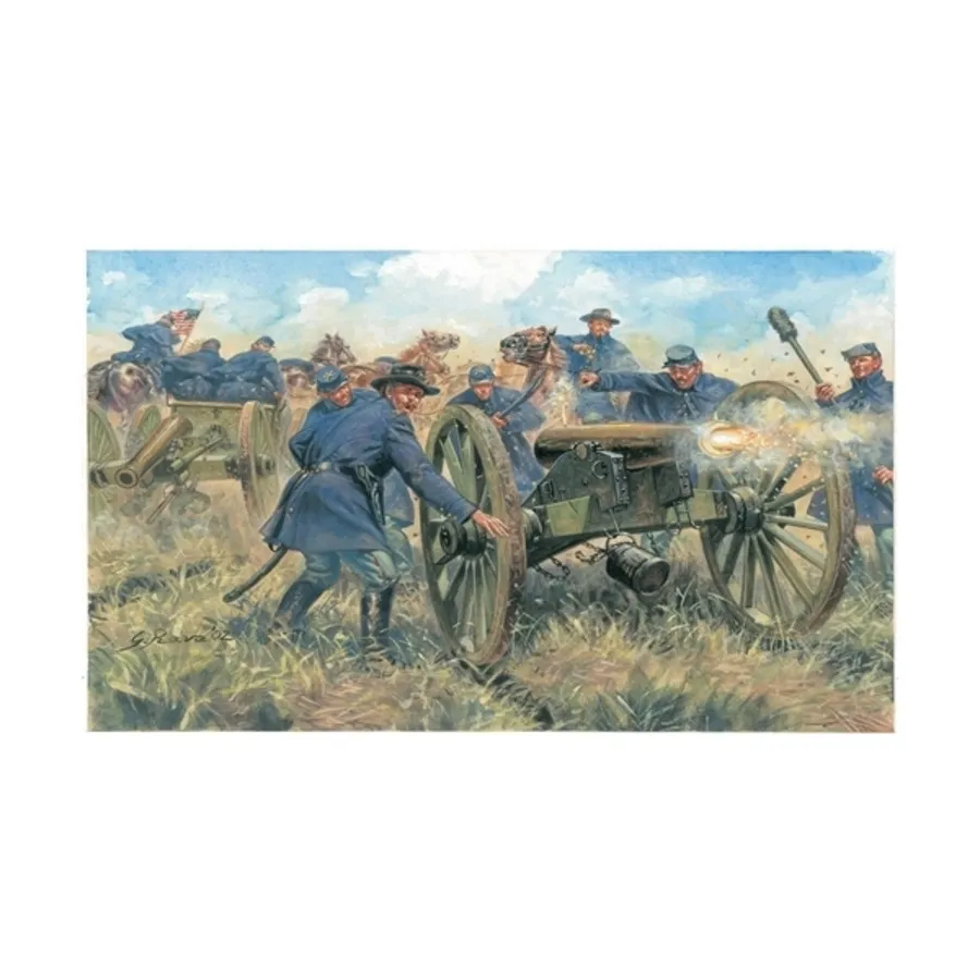 

Союзная артиллерия, Historics - American Civil War (1:72) (Italeri)