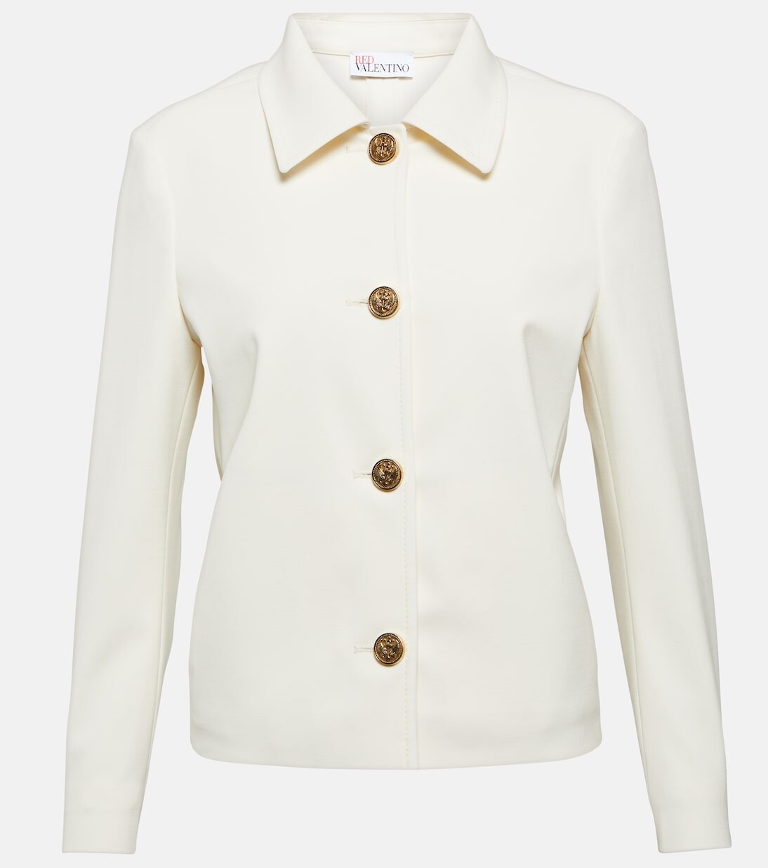 

Укороченная куртка Redvalentino, белый