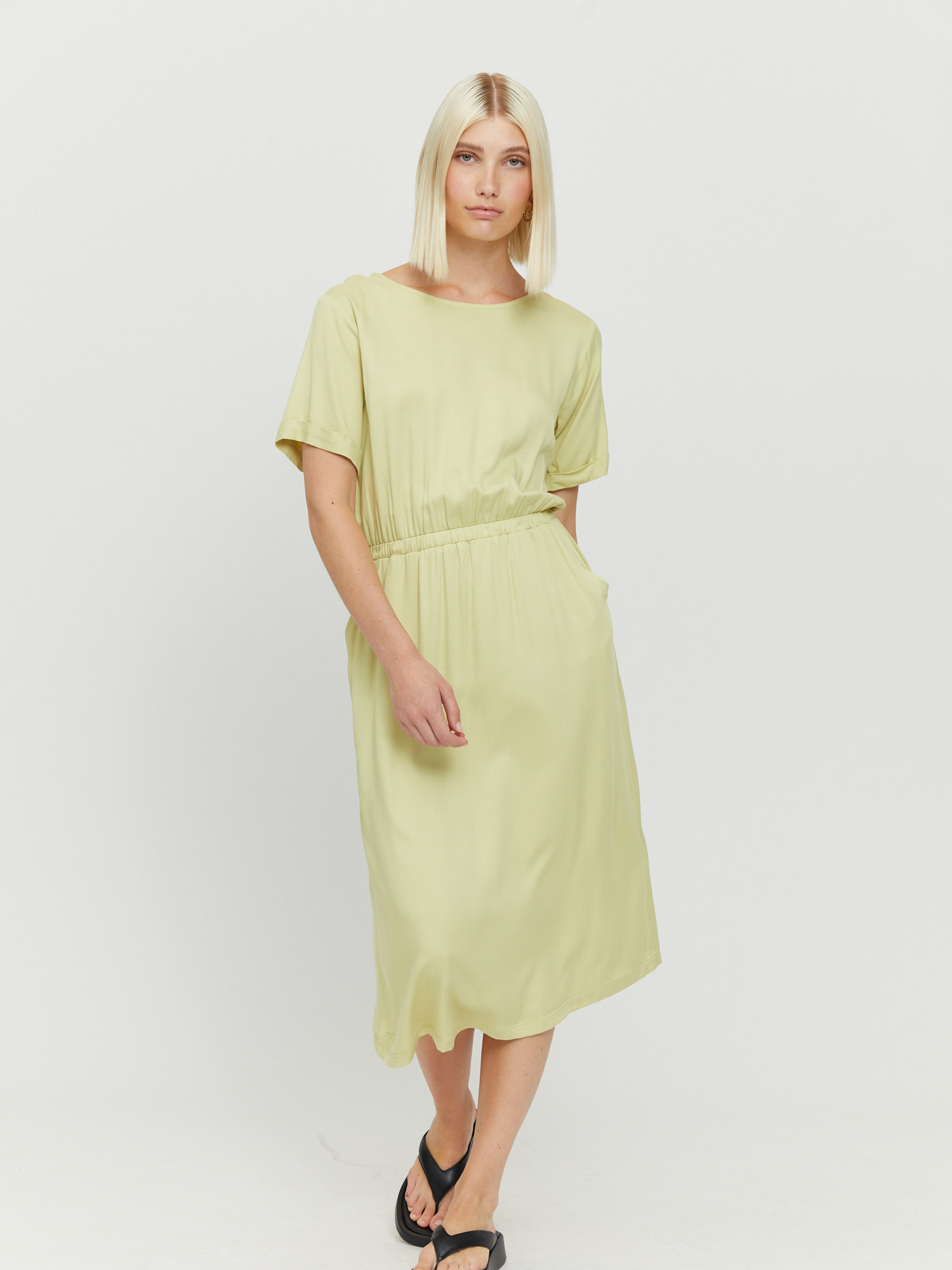Платье MAZINE Midi Valera Midi Dress, цвет celery green
