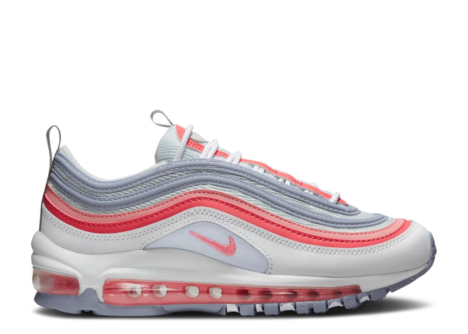 

Кроссовки Nike Air Max 97 Gs 'Indigo Haze Coral Chalk', белый
