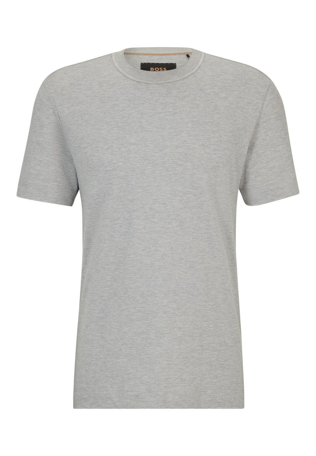 

Футболка BOSS L-TESAR 75 Regular Fit, серый