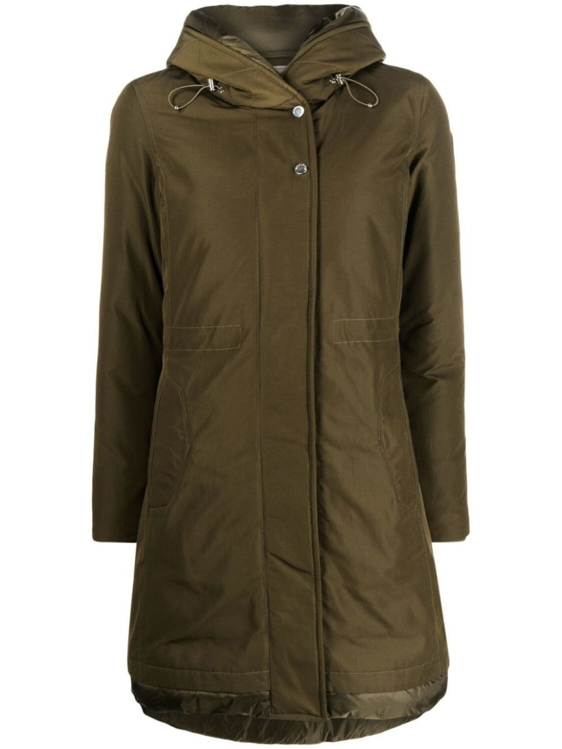 

Woolrich парка-пуховик Weoka, зеленый