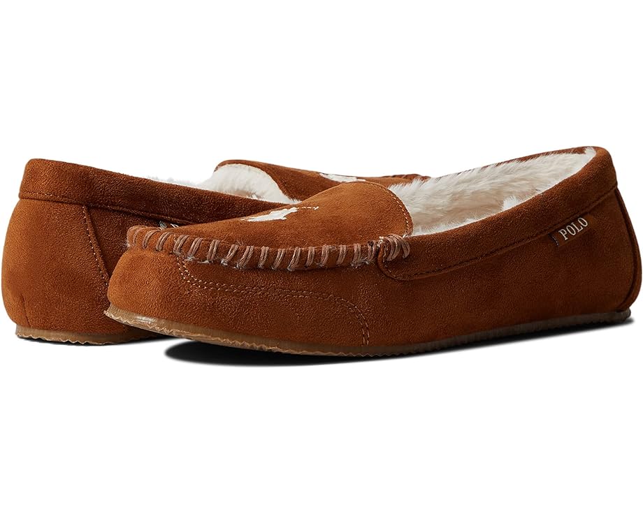 Домашняя обувь Polo Ralph Lauren Dezi V Moccasin Slipper, цвет Snuf слипперы dezi v moccasin slipper polo ralph lauren черный