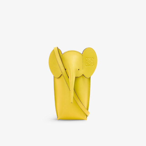 

Сумка через плечо из кожи слона Loewe, желтый