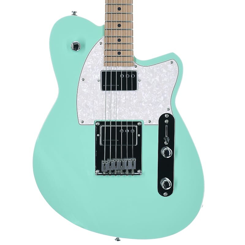 Электрогитара Reverend Crosscut Roasted Maple Neck, Oceanside Green электрогитара reverend charger hb roasted maple neck gunmetal