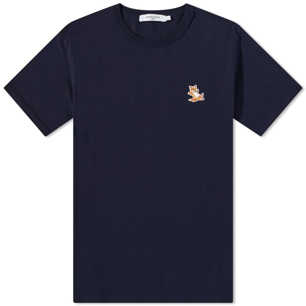 

Классическая футболка Maison Kitsune Chillax с нашивкой лисы