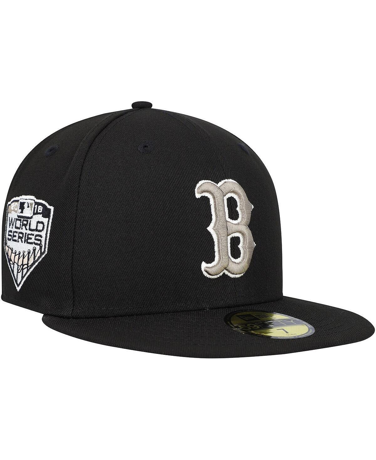 

Мужская черная кепка Boston Red Sox Chrome Camo 59FIFTY с приталенной кепкой New Era