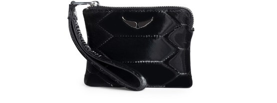 

Стеганый клатч Mini Uma Zadig&Voltaire, черный