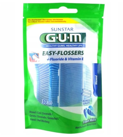Зубная нить и зубочистки, 30 шт. Sunstar Gum Easy Flosser цена и фото