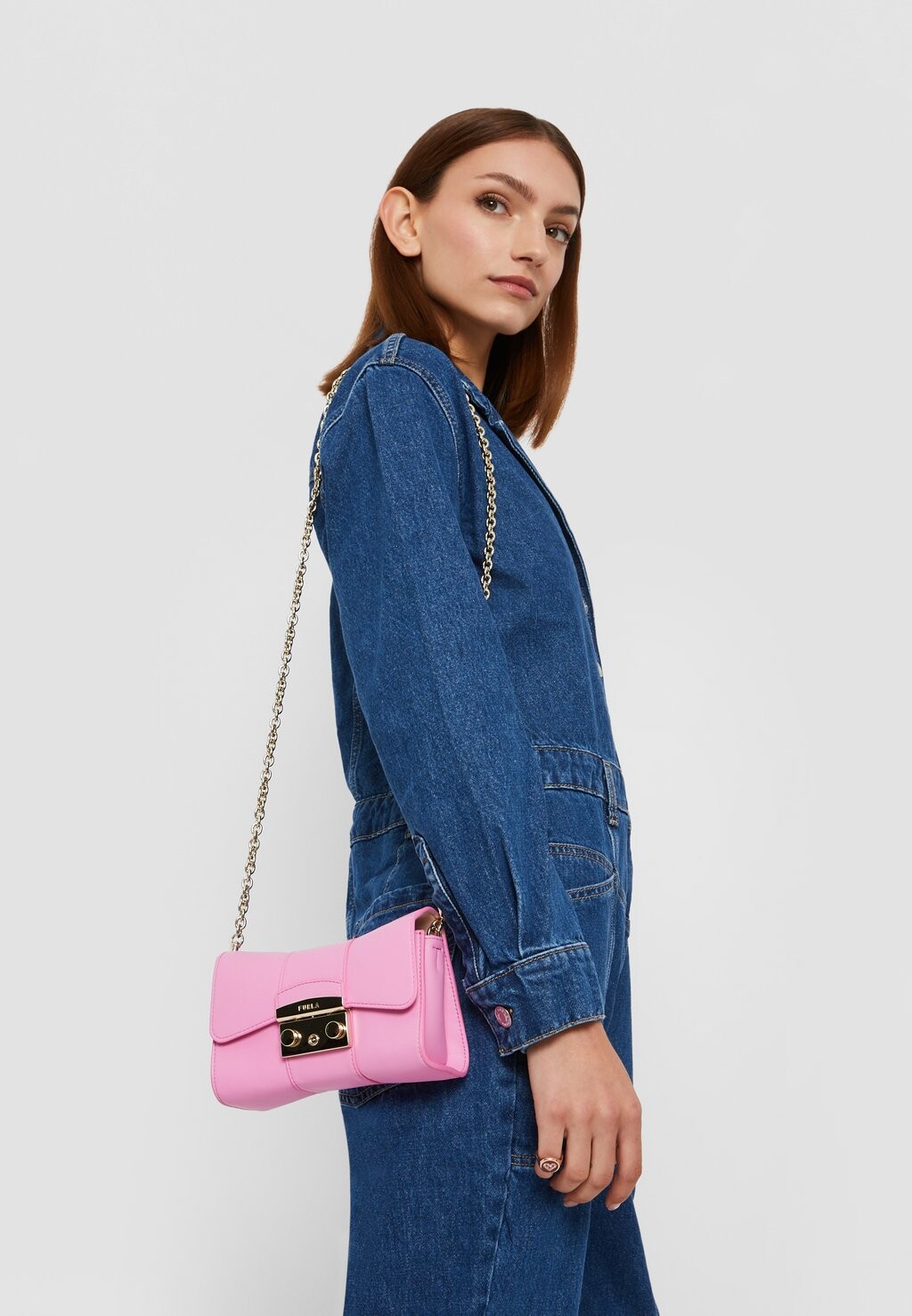 

Сумка на плечо Metropolis Mini Crossbody Remix Furla, цвет radiant