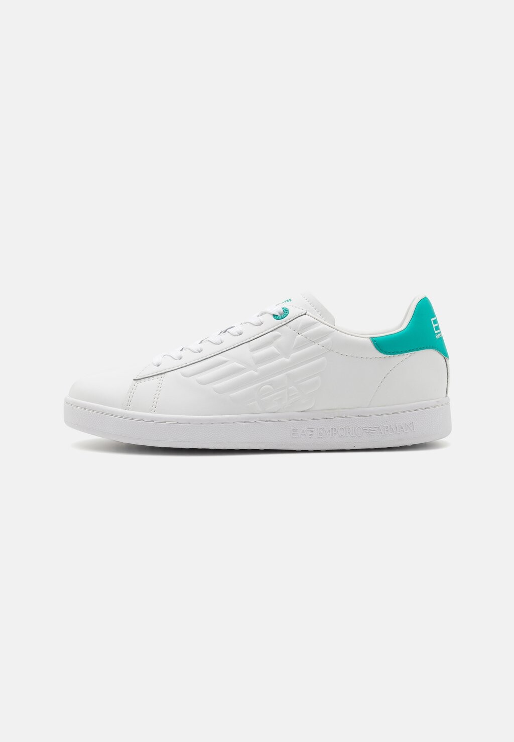 

Кроссовки низкие CLASSIC UNISEX EA7 Emporio Armani, цвет white/spectra green