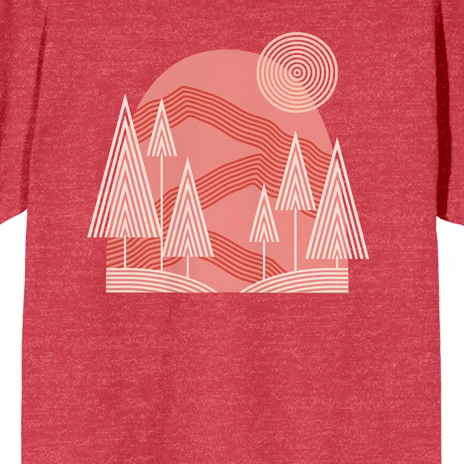 Мужская футболка Adventure Society Pine Trees Licensed Character
