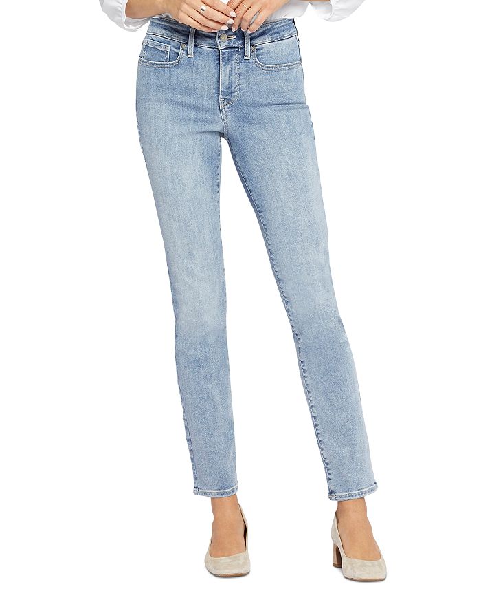 Узкие джинсы с высокой посадкой Petite Sheri в цвете Haley NYDJ
