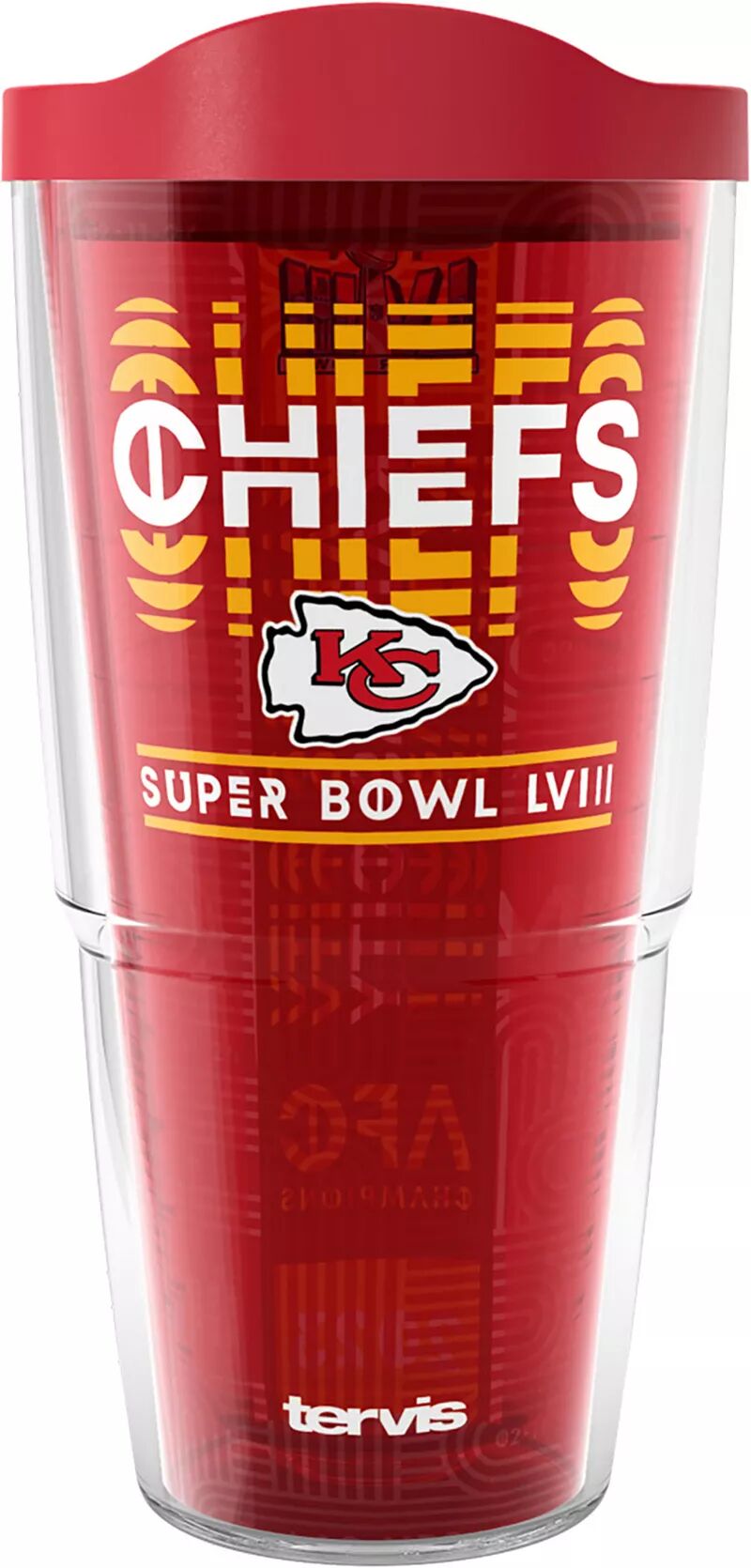 

Tervis 2024 Super Bowl LVIII Bound Kansas City Chiefs, 24 унции. Стакан