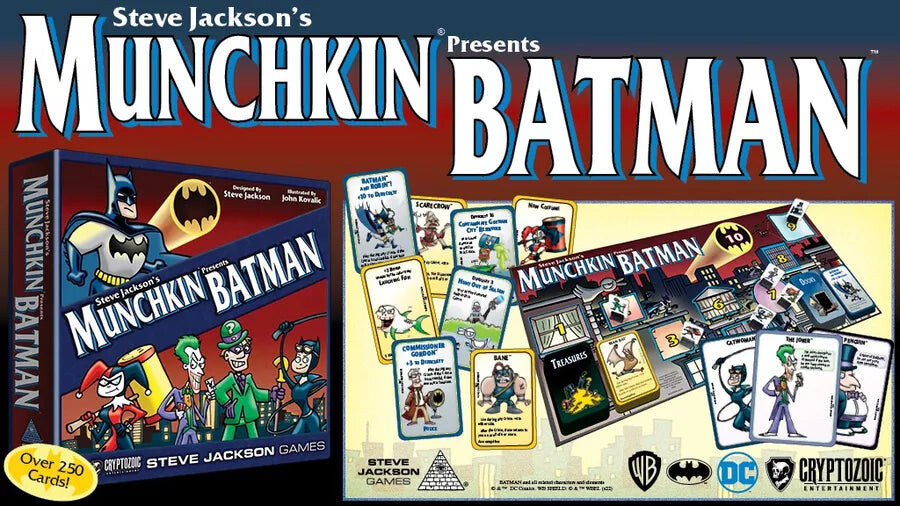 

Настольная игра Steve Jackson Games Munchkin - Batman