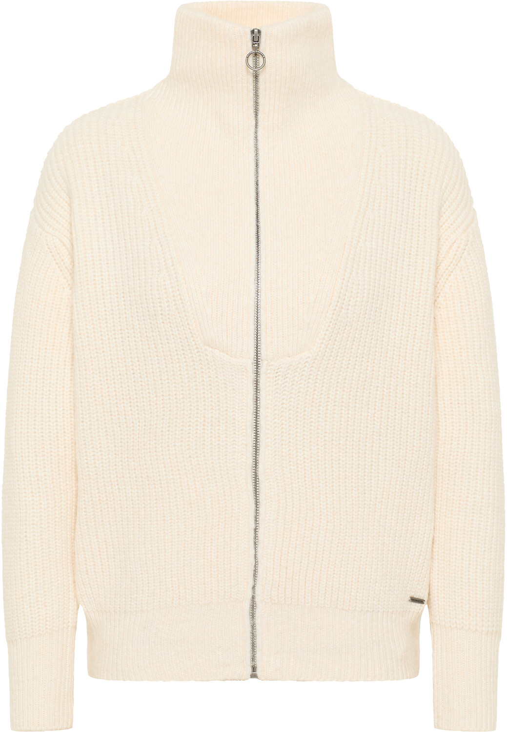 

Толстовка DreiMaster Strickjacke Mit Reißverschluss, белый