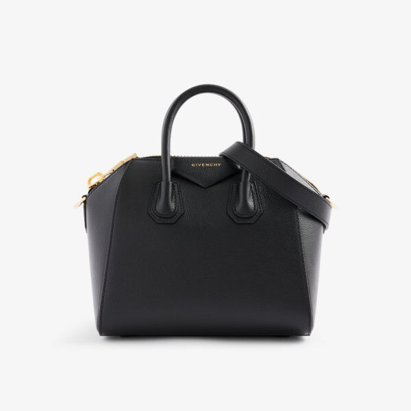 

Миниатюрная кожаная сумка Antigona с верхней ручкой Givenchy, черный
