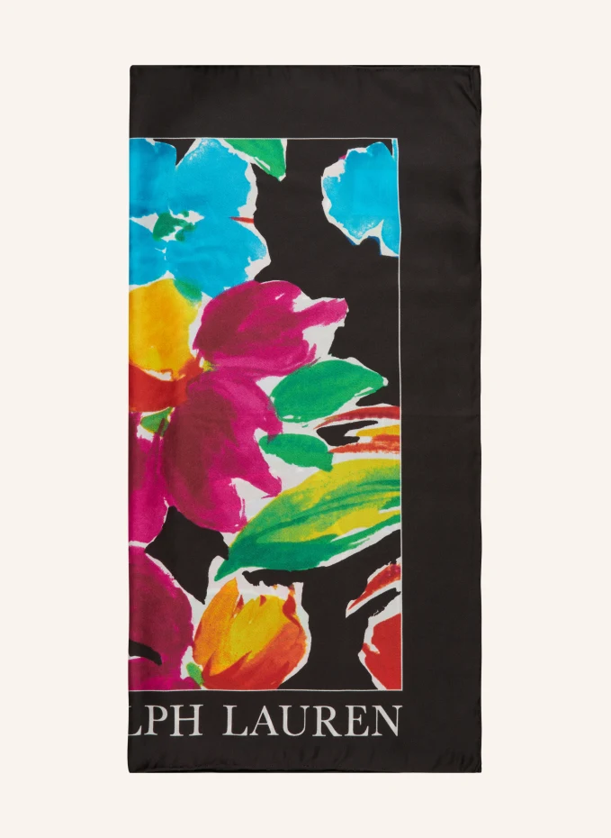 

Шелковый шарф Lauren Ralph Lauren, черный