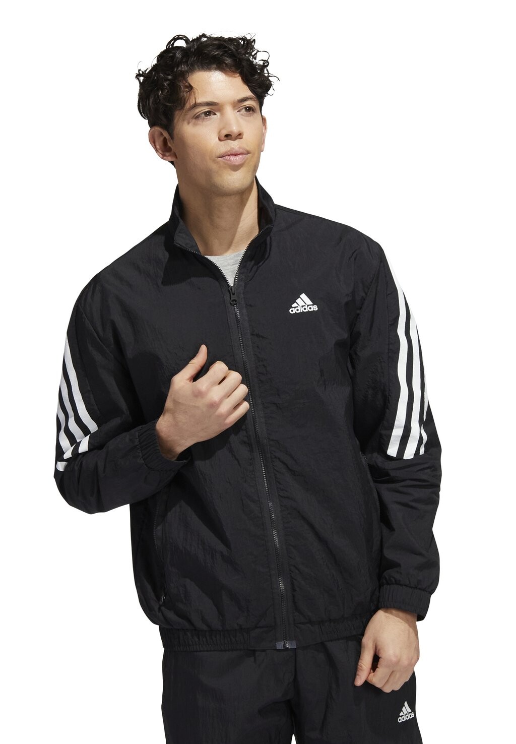 

Толстовка на молнии adidas Performance M FI WV TT, черный