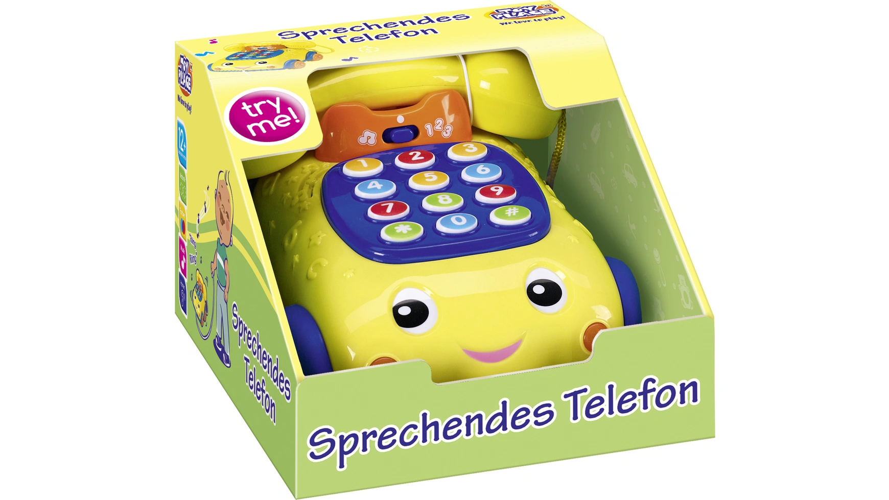 Мюллер Toy Place Говорящий телефон с музыкой и цифрами