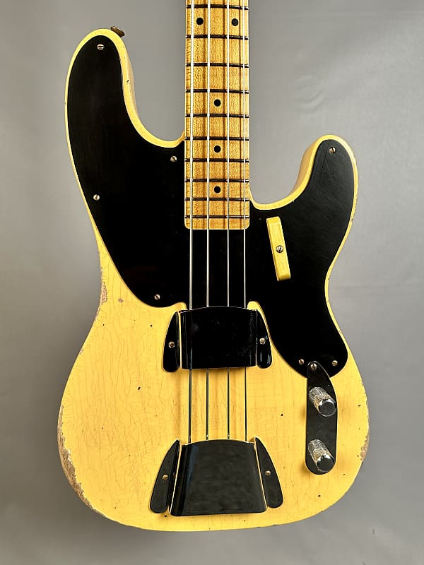 Басс гитара Fender Custom Shop Limited Edition 1951 Precision Bass - Aged Nocaster Blonde